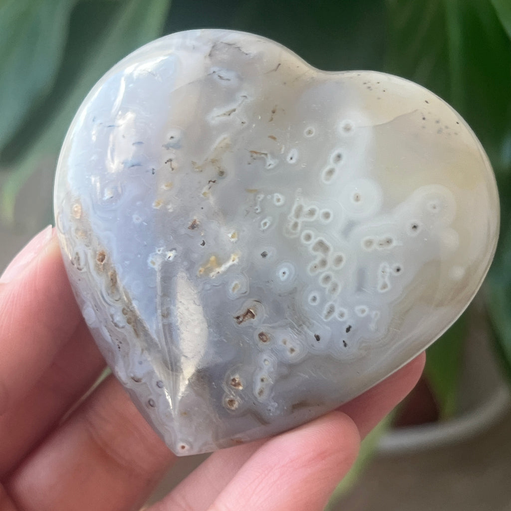 Inima agat model 7, pietre semipretioase - druzy.ro 3 