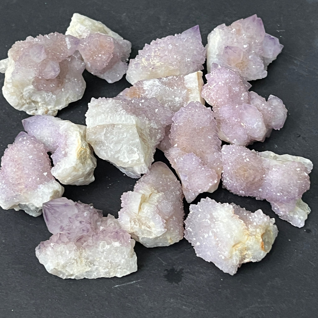 Cuart cactus / spirit ametist liliac Africa de Sud, pietre semipretioase - druzy.ro 5 