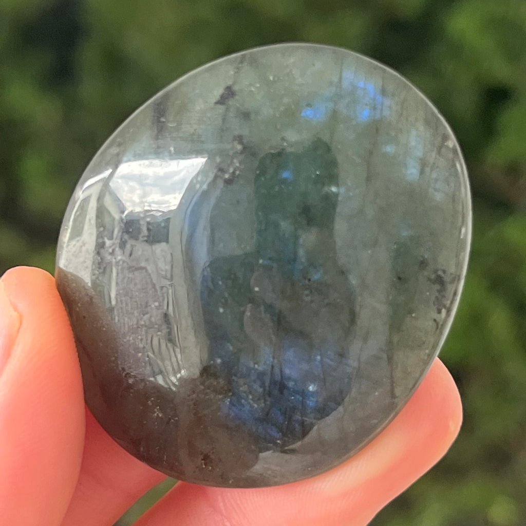 Labradorit palm stone m16, pietre semipretioase - druzy.ro 2 