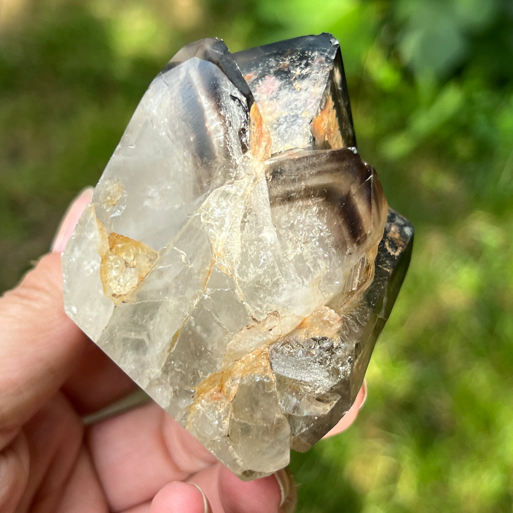 Varf brut cuart fumuriu | Model L9, pietre semipretioase - druzy.ro 8 