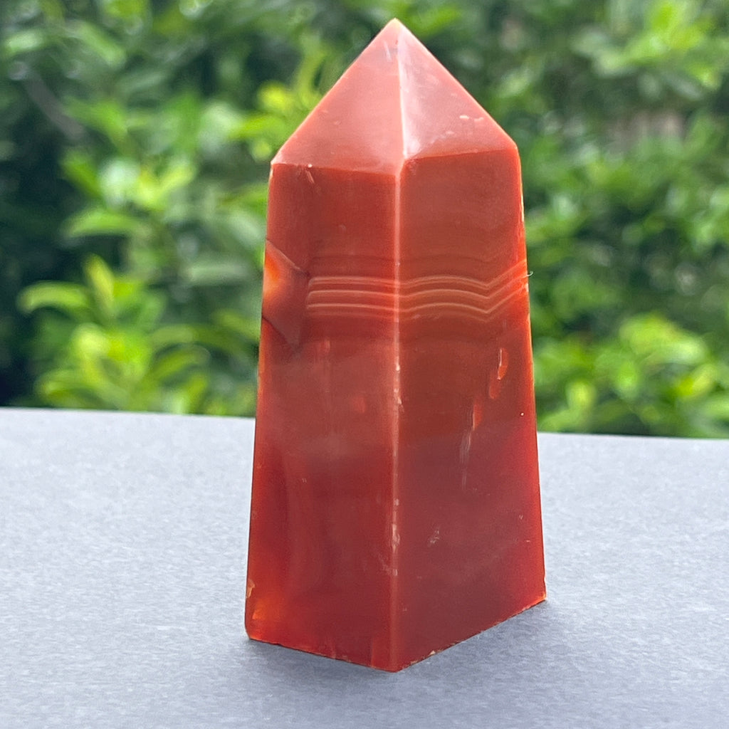 Obelisc carneol model 21, pietre semipretioase - druzy.ro 3 