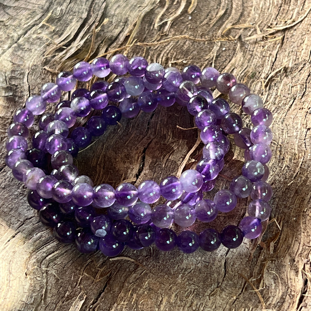 Bratara ametist 6 mm, pietre semipretioase - druzy.ro 4 