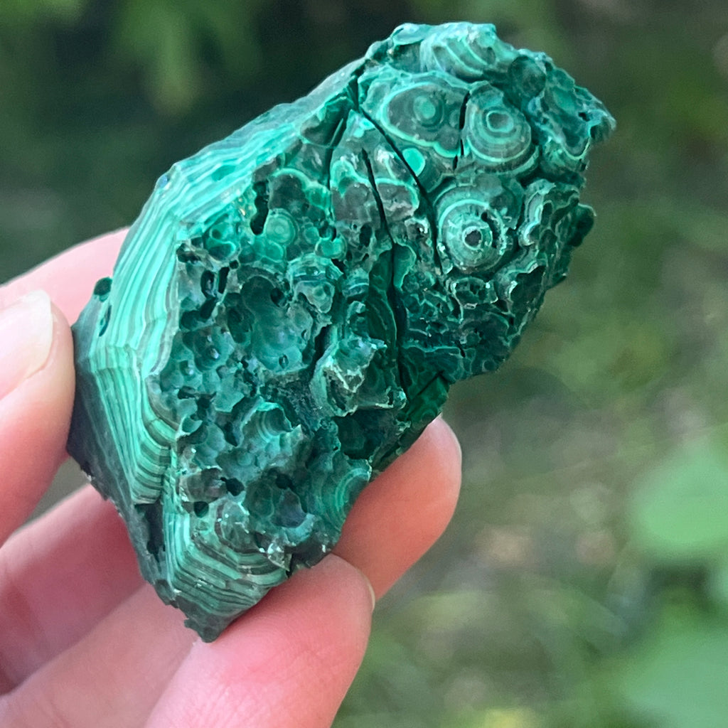 Malachit piatra bruta | Model 13, pietre semipretioase - druzy.ro 6 
