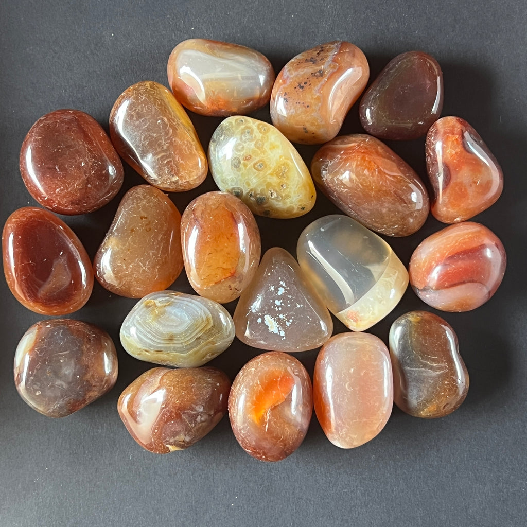Agat piatra rulata L, pietre semipretioase - druzy.ro 2 