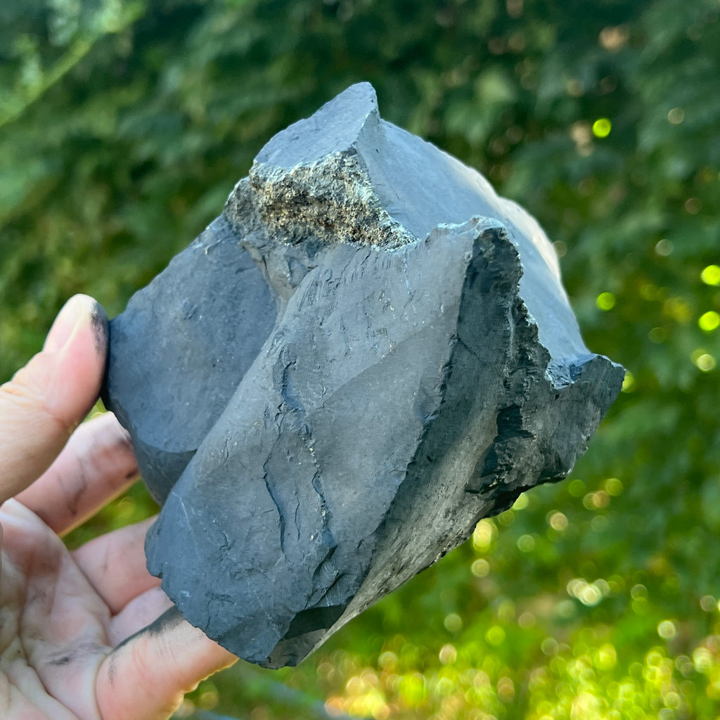 Shungit piatra bruta XXL model 5, pietre semipretioase - druzy.ro 4 