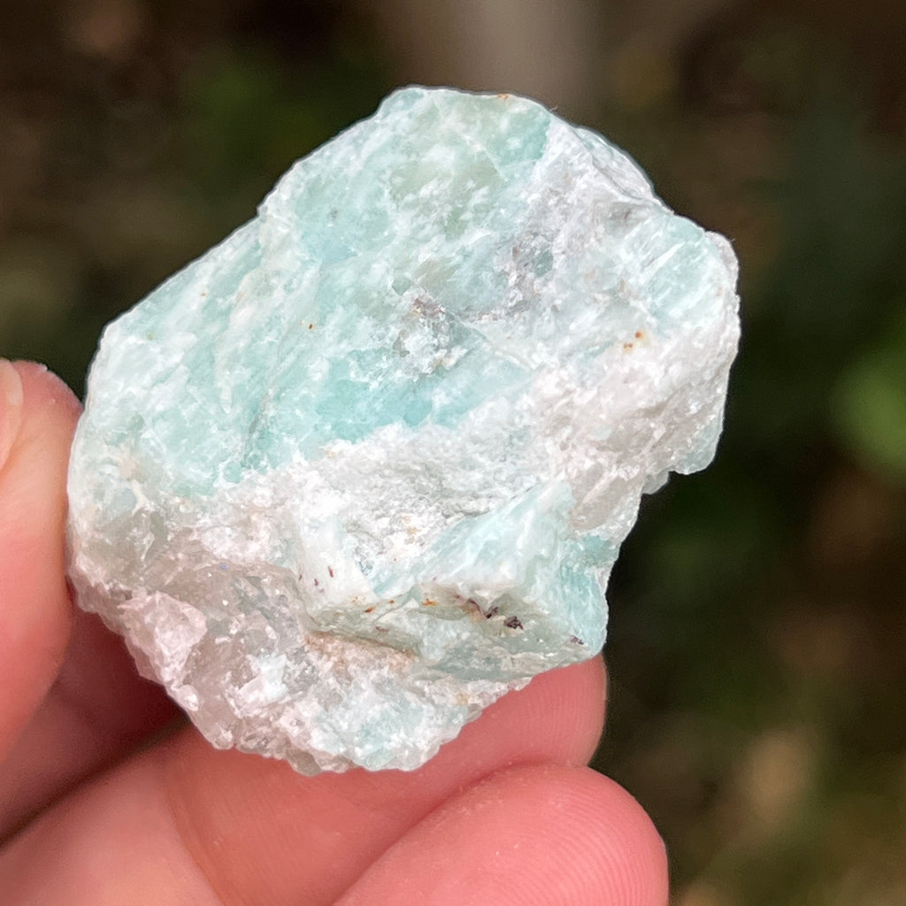 Amazonit piatra bruta din Brazilia model 4, pietre semipretioase - druzy.ro 1 