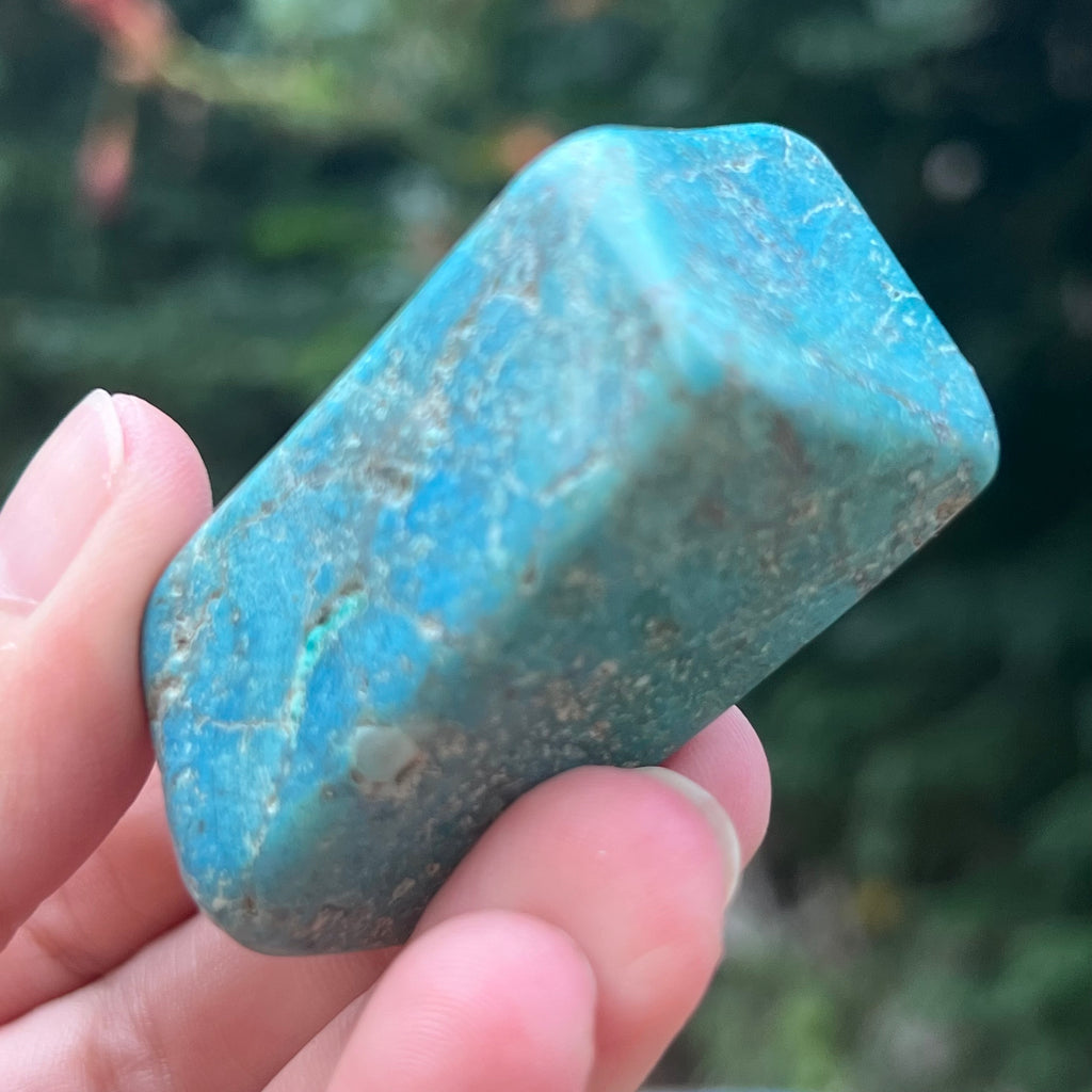 Forma libera/palmstone Shattuckite m2, druzy.ro, pietre semipretioase 5