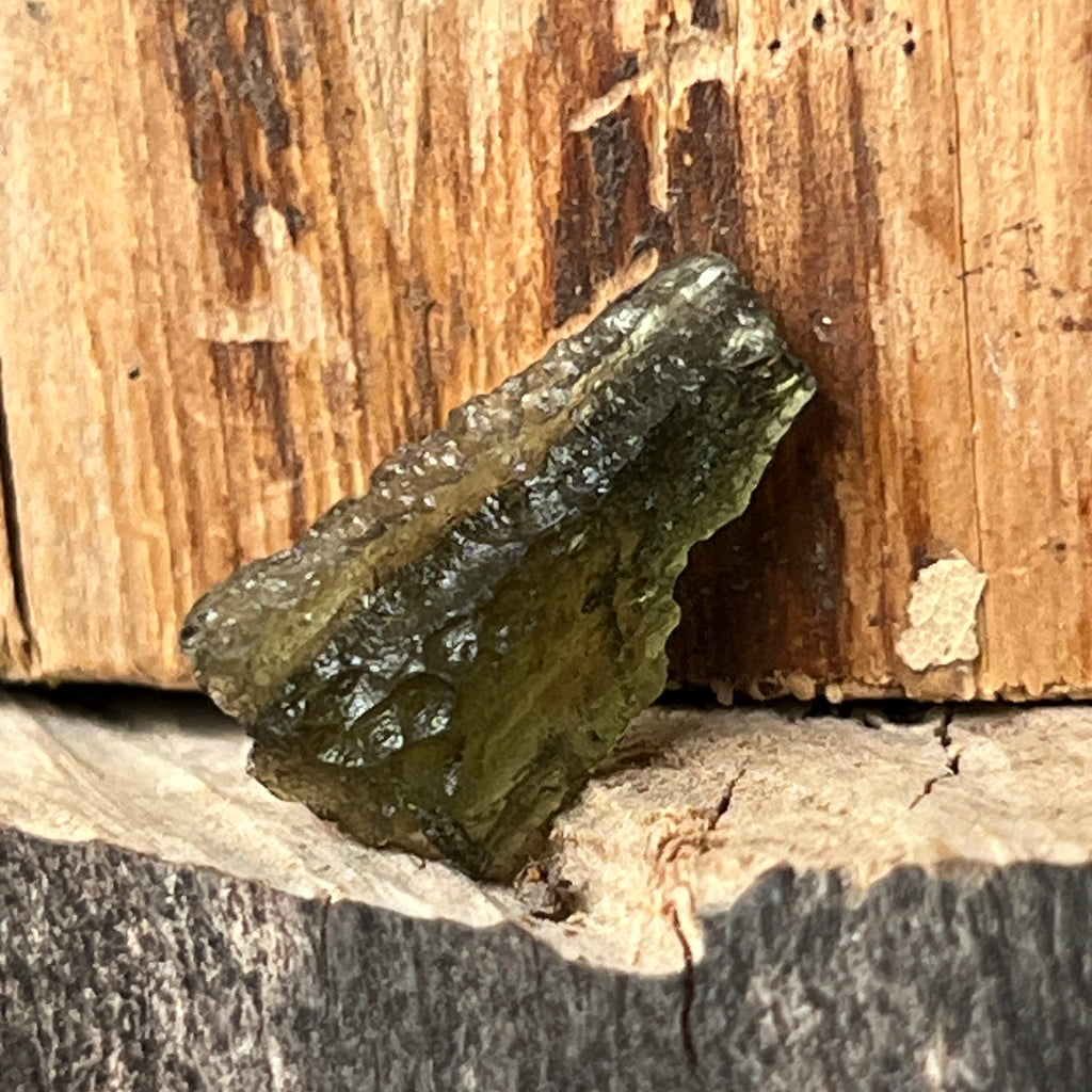 Moldavit piatra bruta model 2A/8, pietre semipretioase - druzy.ro 2 