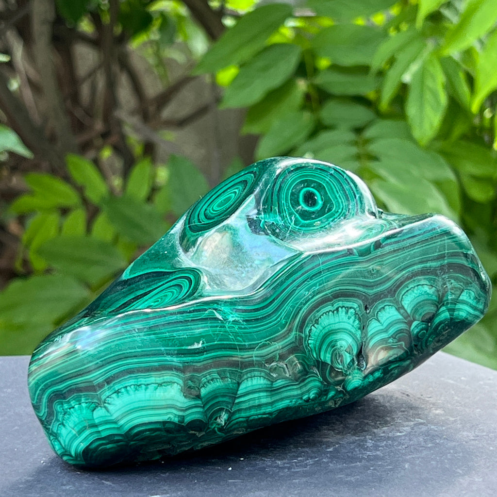 Malachit rulat m4, pietre semipretioase - druzy.ro 2 