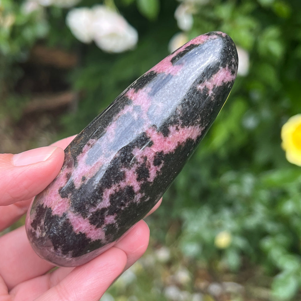 Bagheta masaj rodonit model 4, pietre semipretioase - druzy.ro 7 