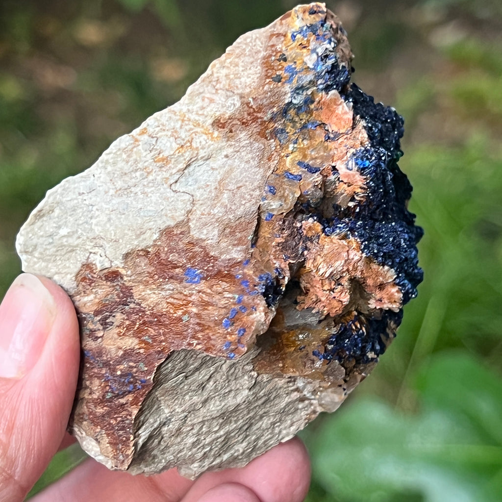 Azurit malachit piatra bruta model 21, pietre semipretioase - druzy.ro 2 