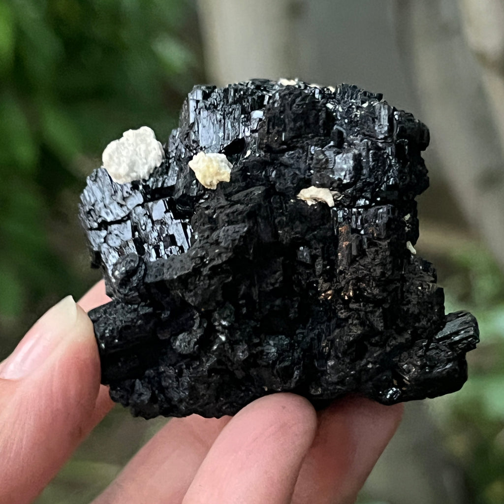 Cluster turmalina neagra model 8 din Erongo, Namibia, pietre semipretioase - druzy.ro 3 