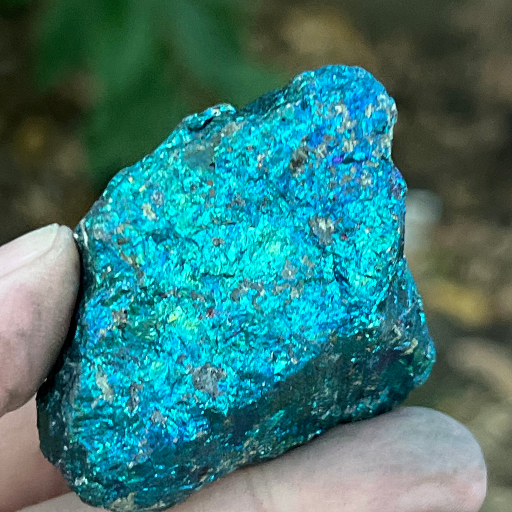 Calcopirita iridescentă din Mexic model 9, pietre semipretioase - druzy.ro 4 