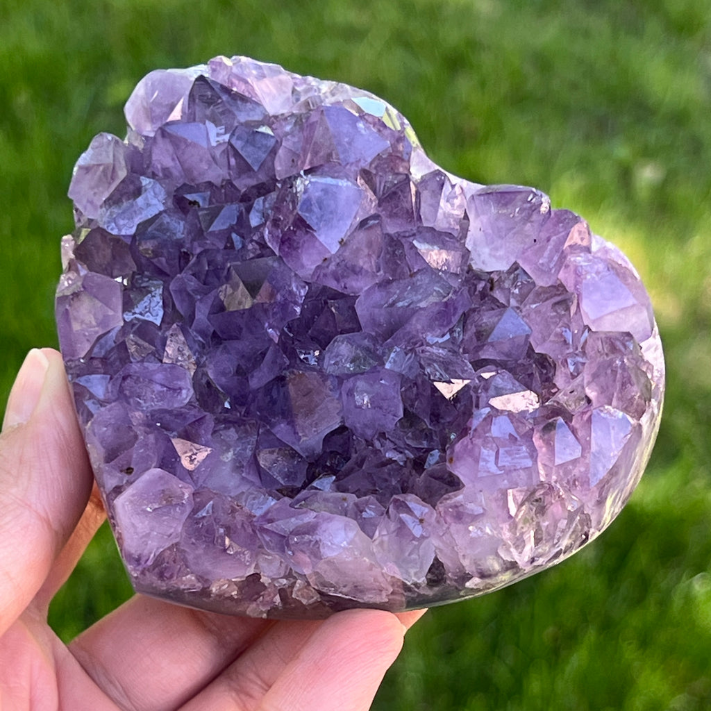 Inima ametist model 18, pietre semipretioase - druzy.ro 11 