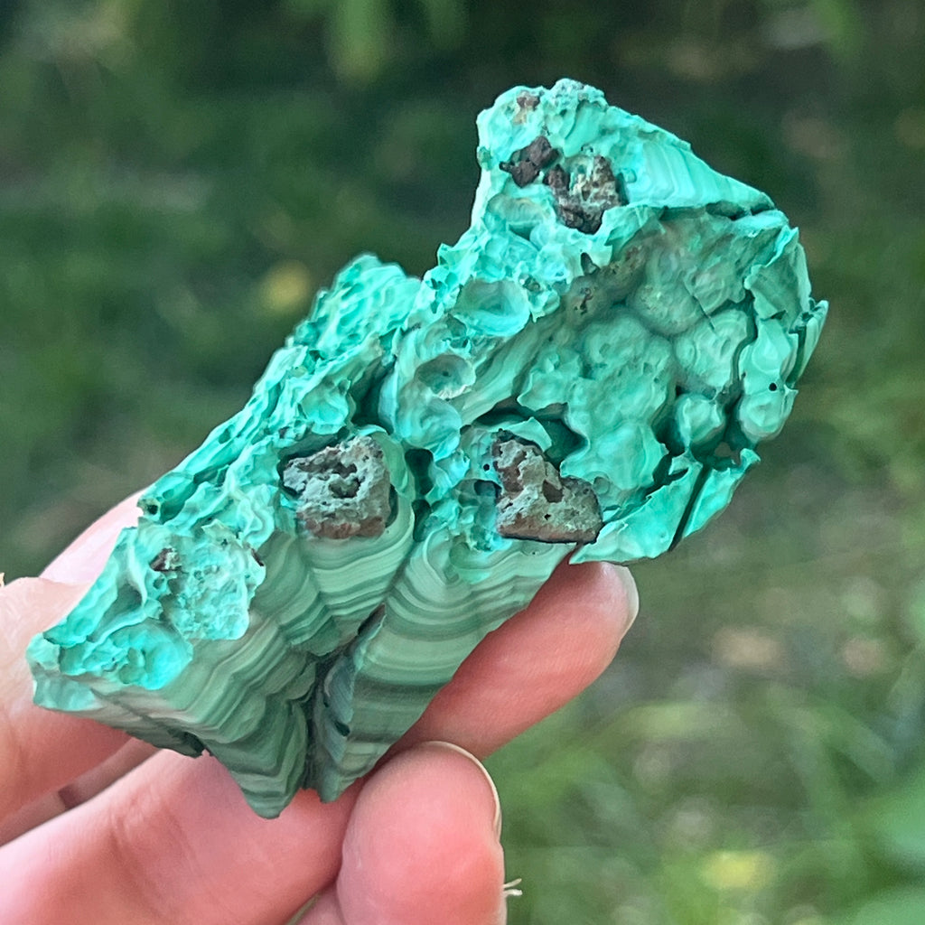 Malachit piatra bruta | Model 14, pietre semipretioase - druzy.ro 2 
