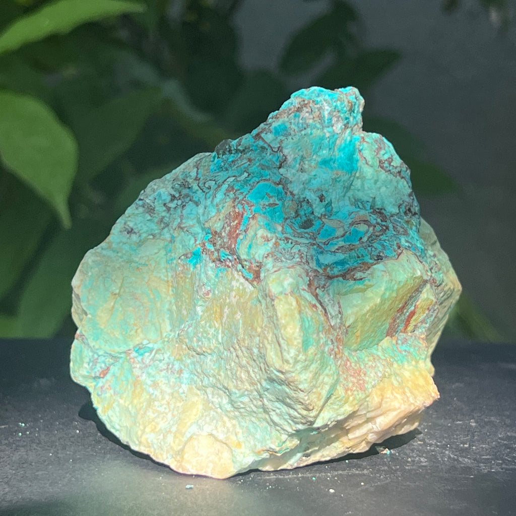 Piatra bruta Shattuckite m6, pietre semipretioase - druzy.ro 7 
