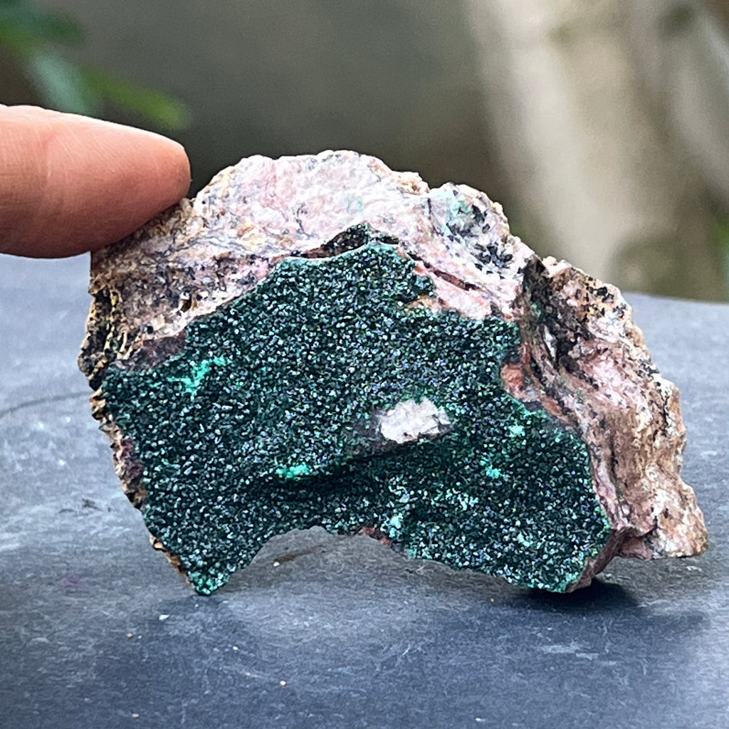 Cluster malachit | Model 4, pietre semipretioase - druzy.ro 1 