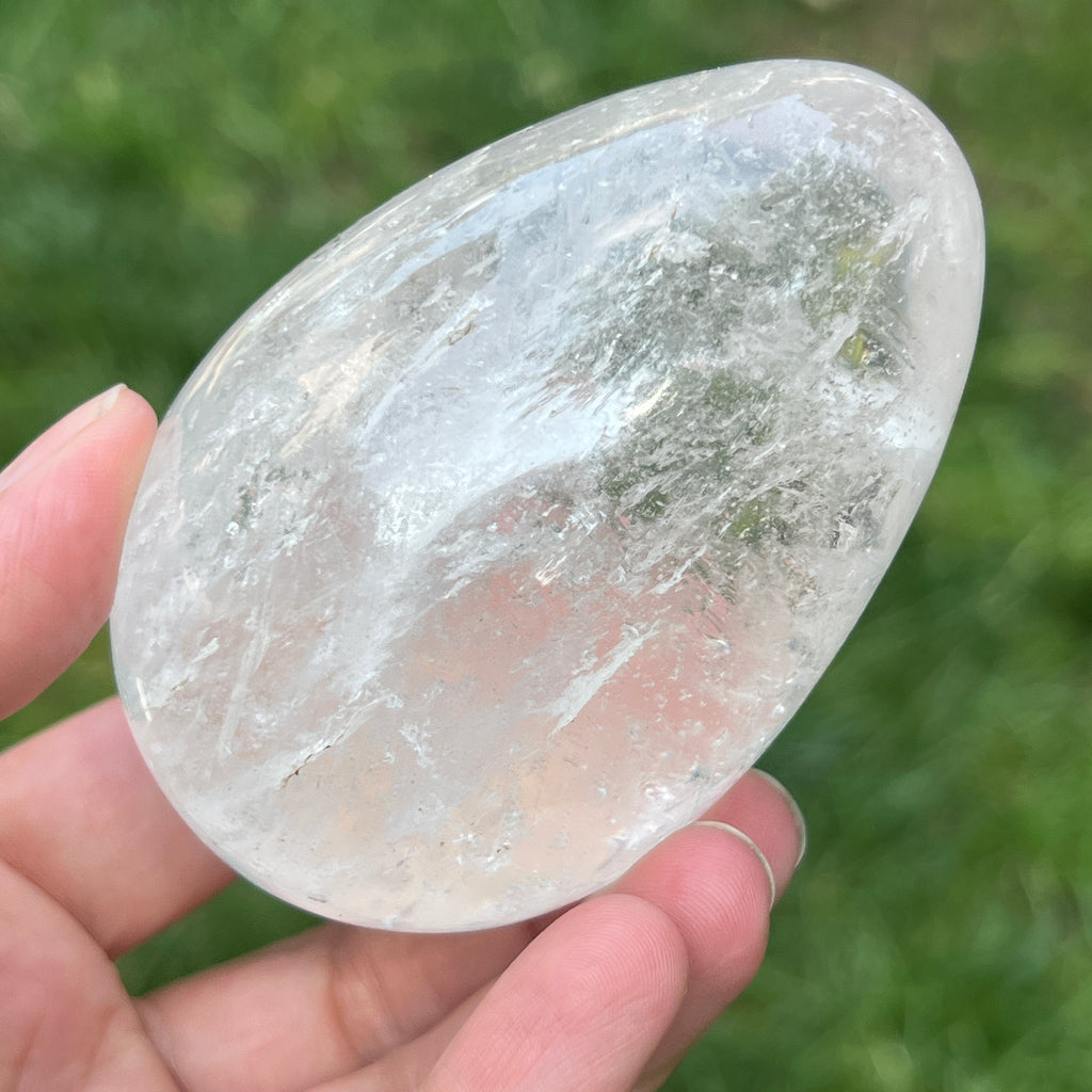 Ou din cuart de stanca/cristal incolor m2, pietre semipretioase - druzy.ro 6 