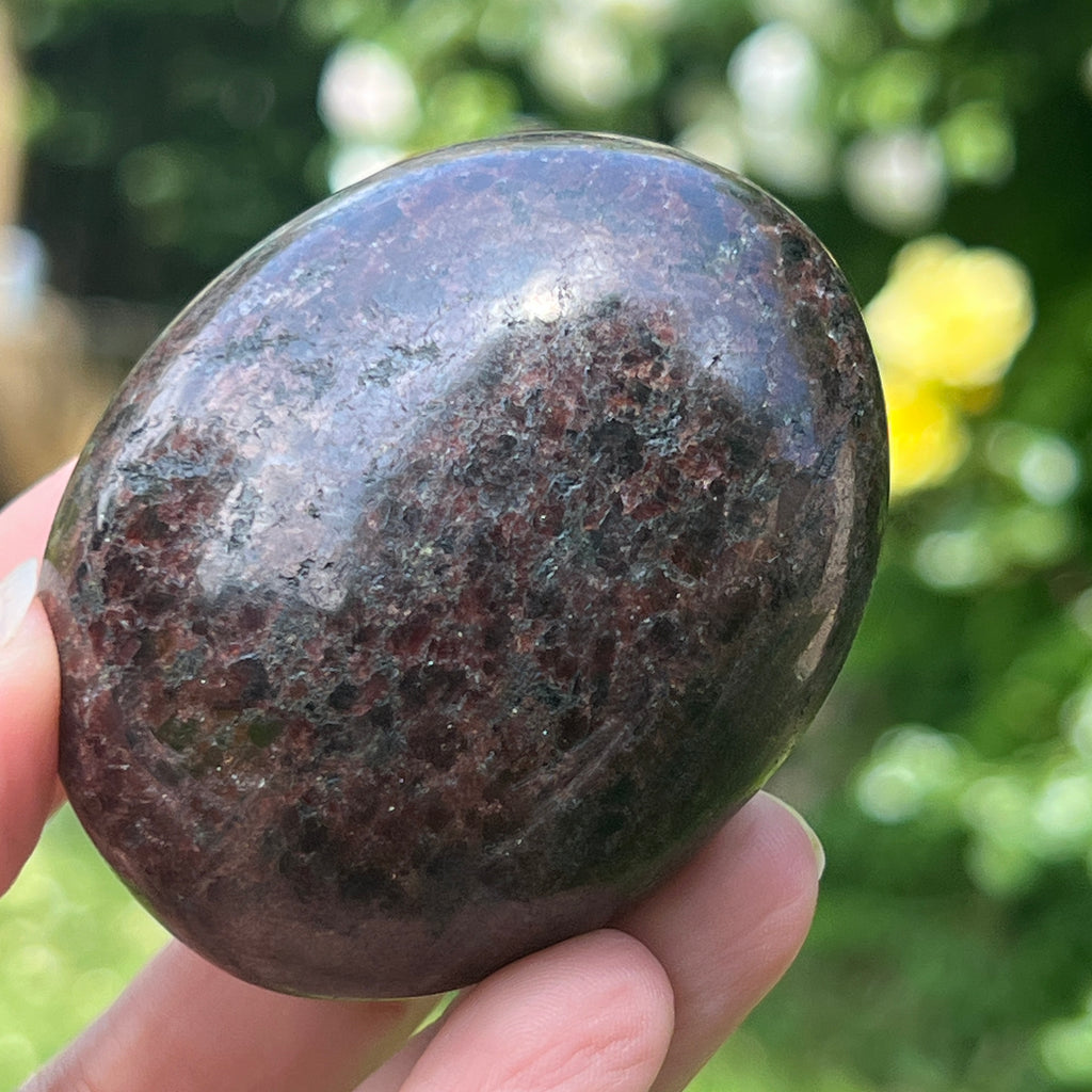 Granat palmstone model 10, pietre semipretioase - druzy.ro 1 