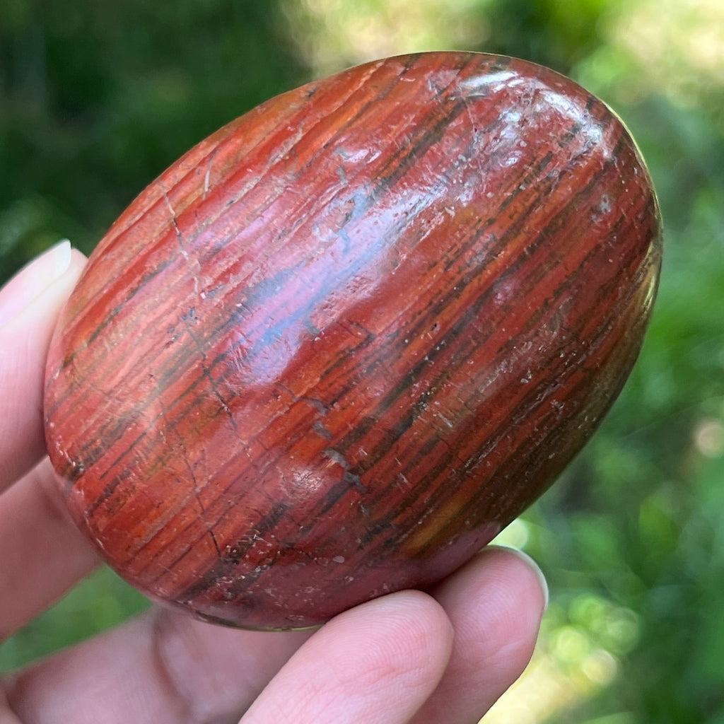 Ou jasp rosu din Zimbabwe model 5, pietre semipretioase - druzy.ro 7 