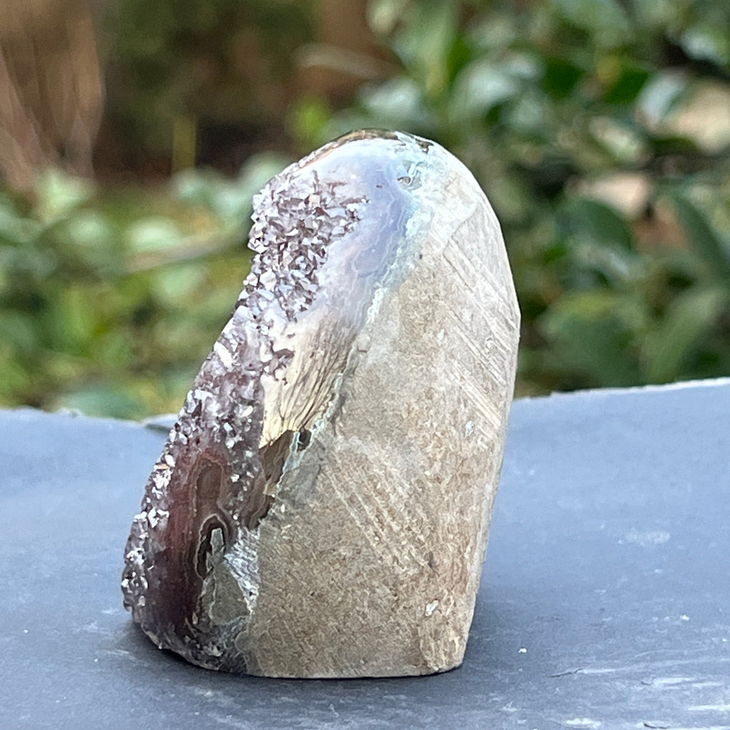 Ametist stalactit calitate +AAA, geoda ametist Uruguay, m6, pietre semipretioase - druzy.ro 5 