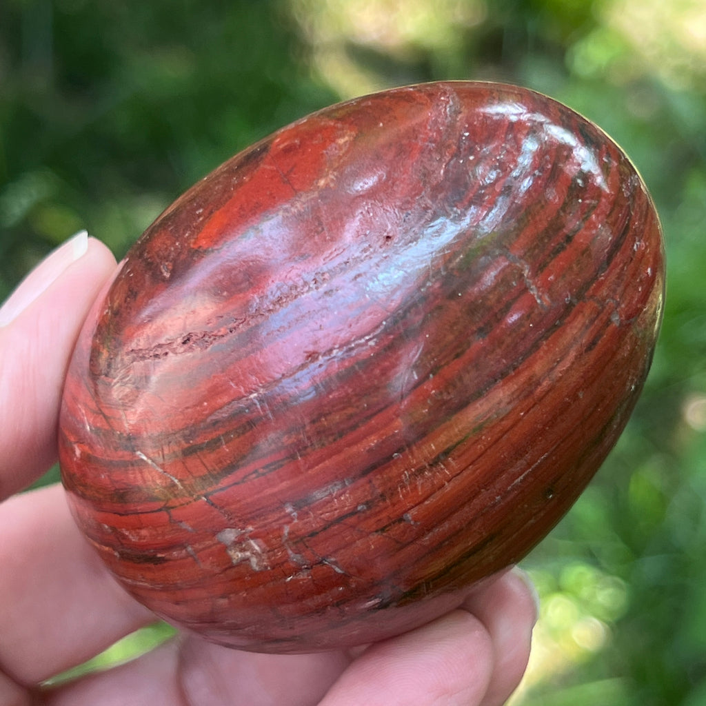 Ou jasp rosu din Zimbabwe model 5, pietre semipretioase - druzy.ro 11 