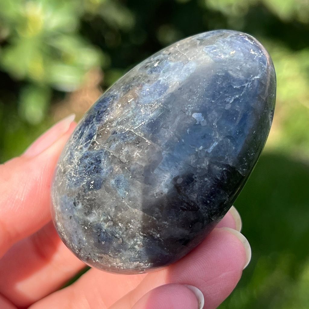 Palmstone Iolit (safir de apa) din Madagascar model 7, pietre semipretioase - druzy.ro 7 