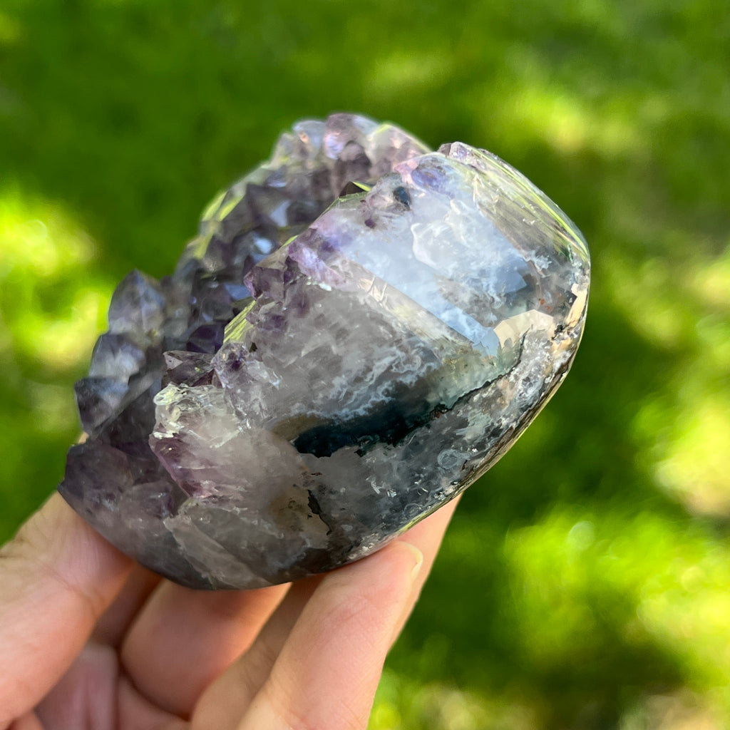 Inima ametist model 9, pietre semipretioase - druzy.ro 5 