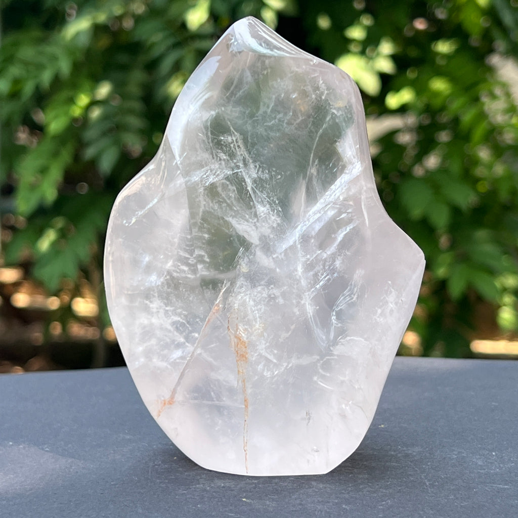 Sculptura girasol forma flacara m2, pietre semipretioase - druzy.ro 1 
