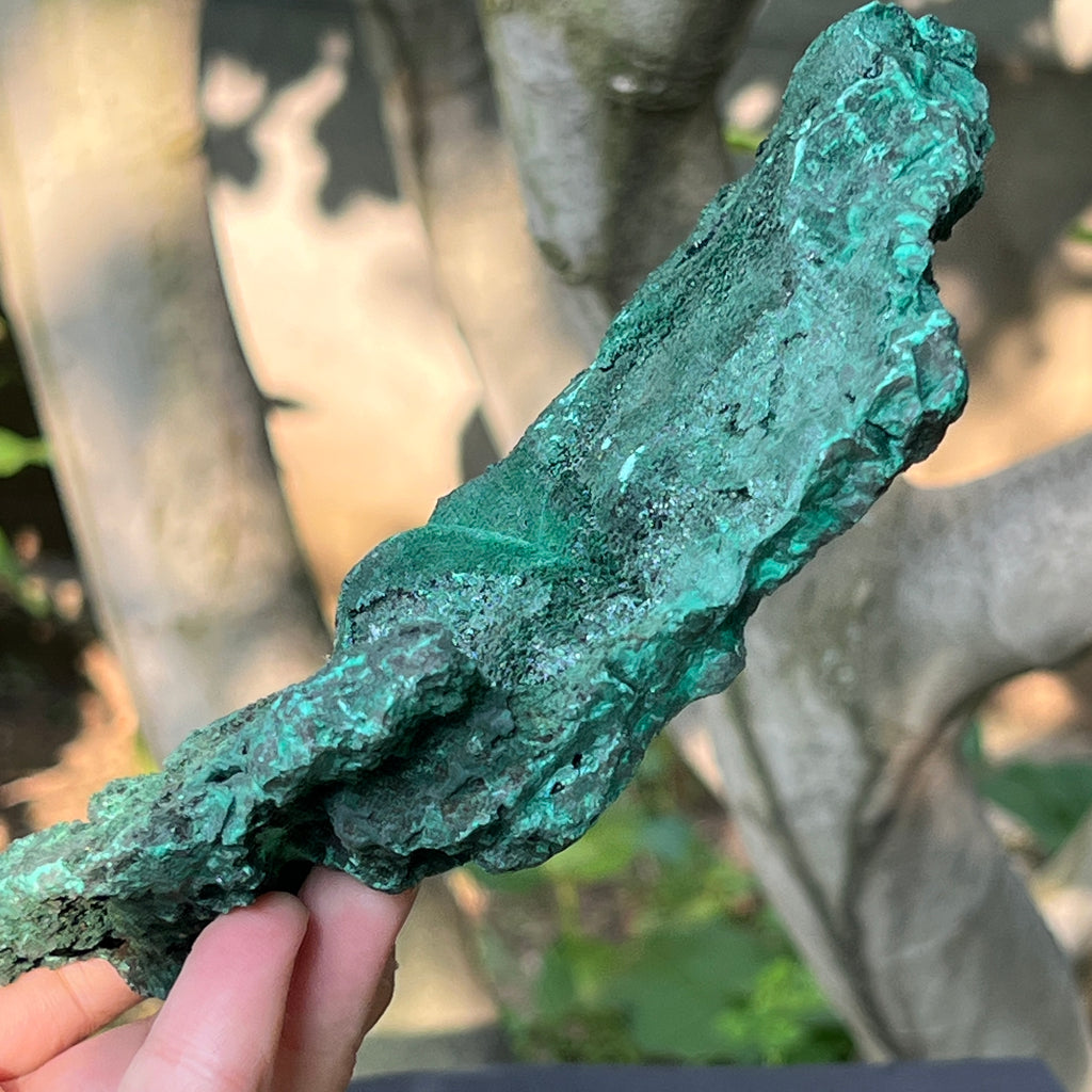 Malachit matasos piatra bruta | Model 21, pietre semipretioase - druzy.ro 4 