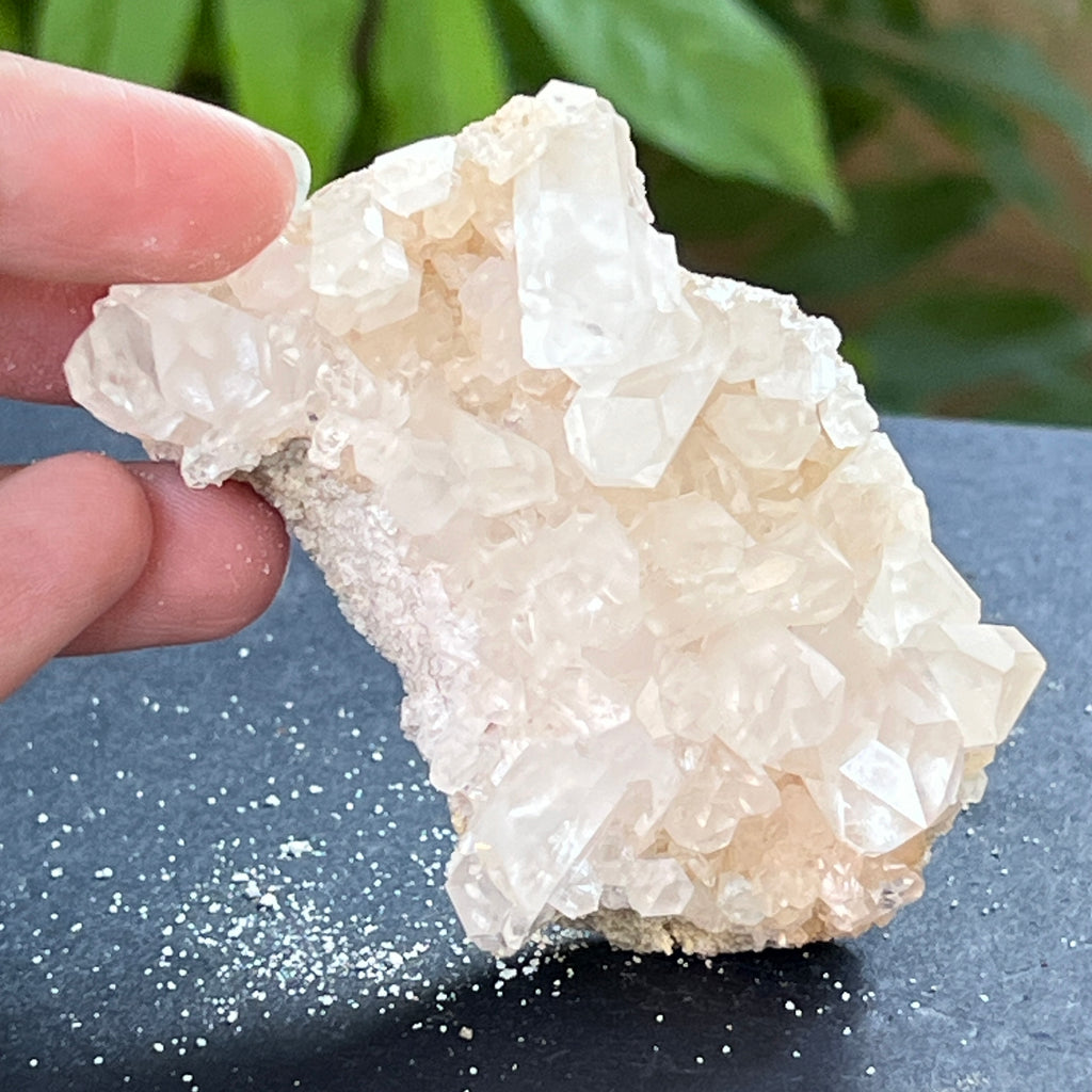 Cluster cuart incolor, floare de mina, cristal de stanca Zimbabwe m3, pietre semipretioase - druzy.ro 1 