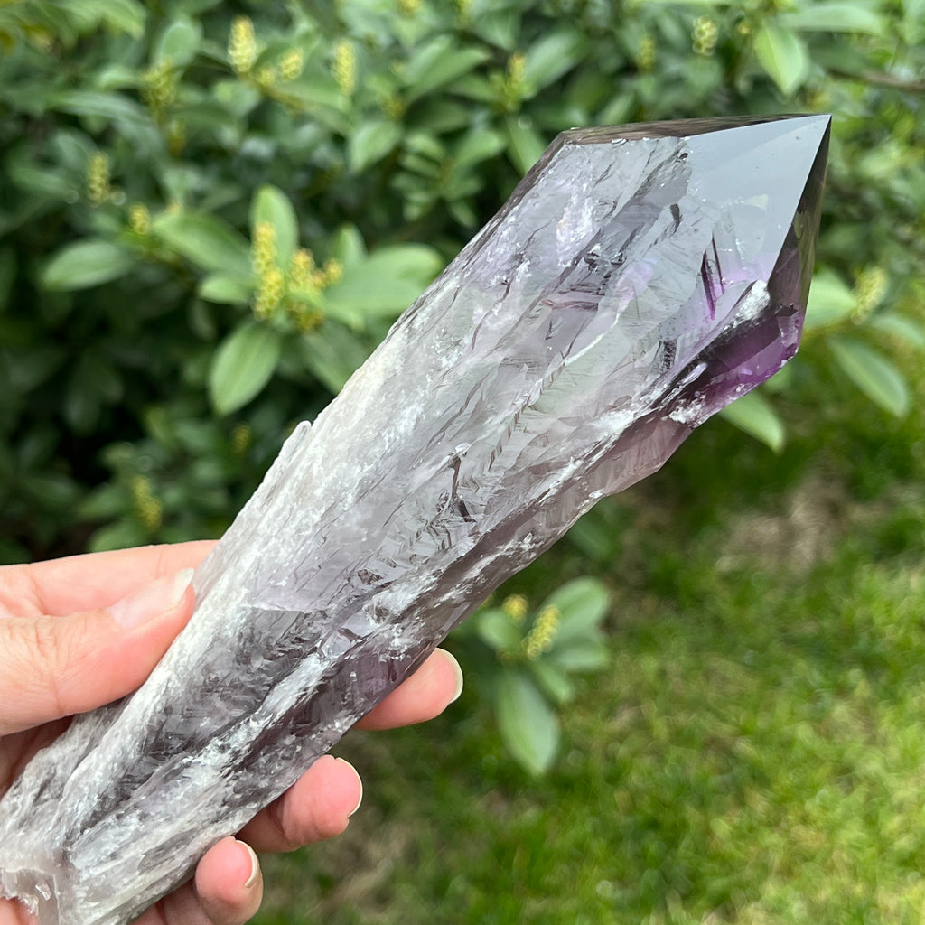 Varf ametist Bahia XL model 4, calitatate AAA, pietre semipretioase - druzy.ro 6 