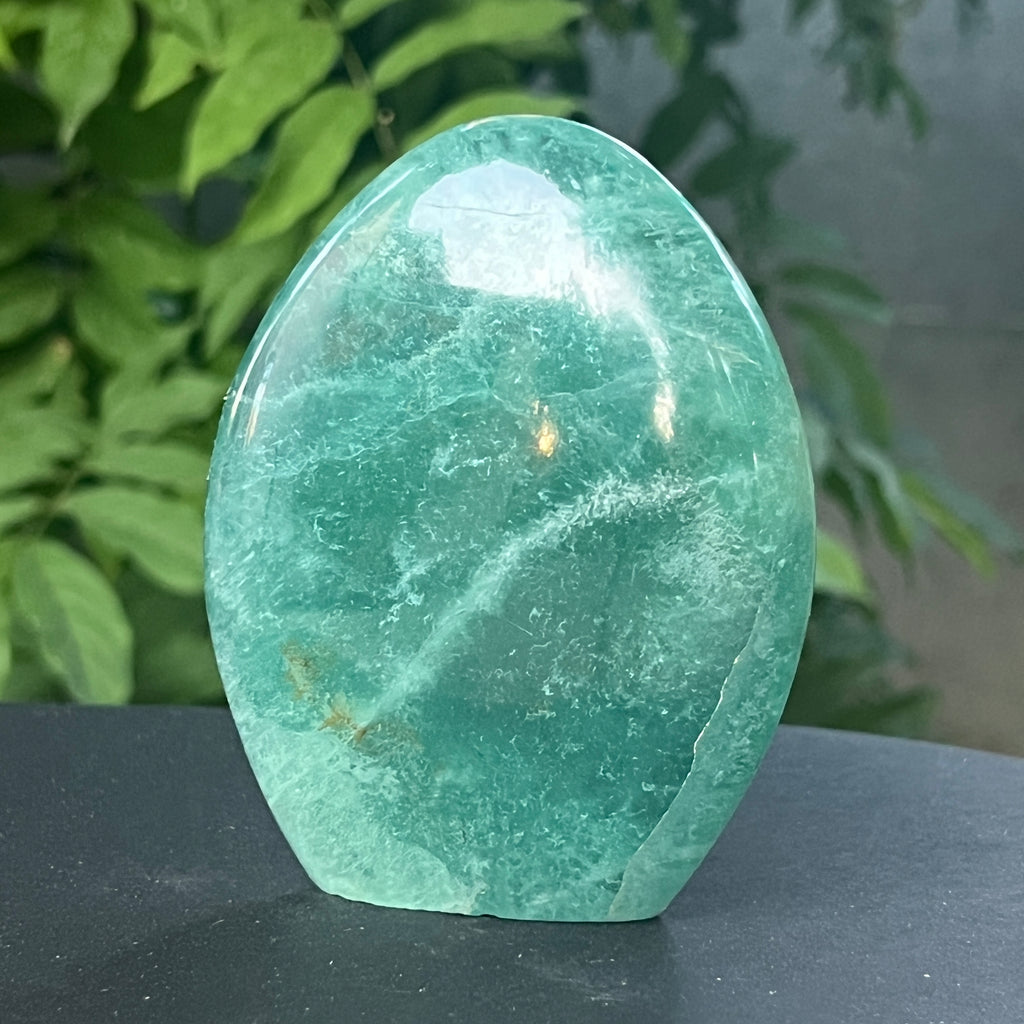 Fluorit verde structura forma libera model 6, pietre semipretioase - druzy.ro 4 
