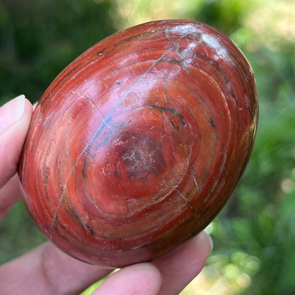 Ou jasp rosu din Zimbabwe model 5, pietre semipretioase - druzy.ro 3 