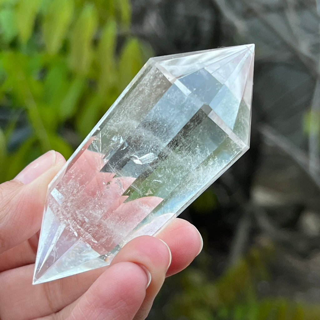 Bagheta cuart vogel, 12 fete, Brazilia model 9, pietre semipretioase - druzy.ro 5 