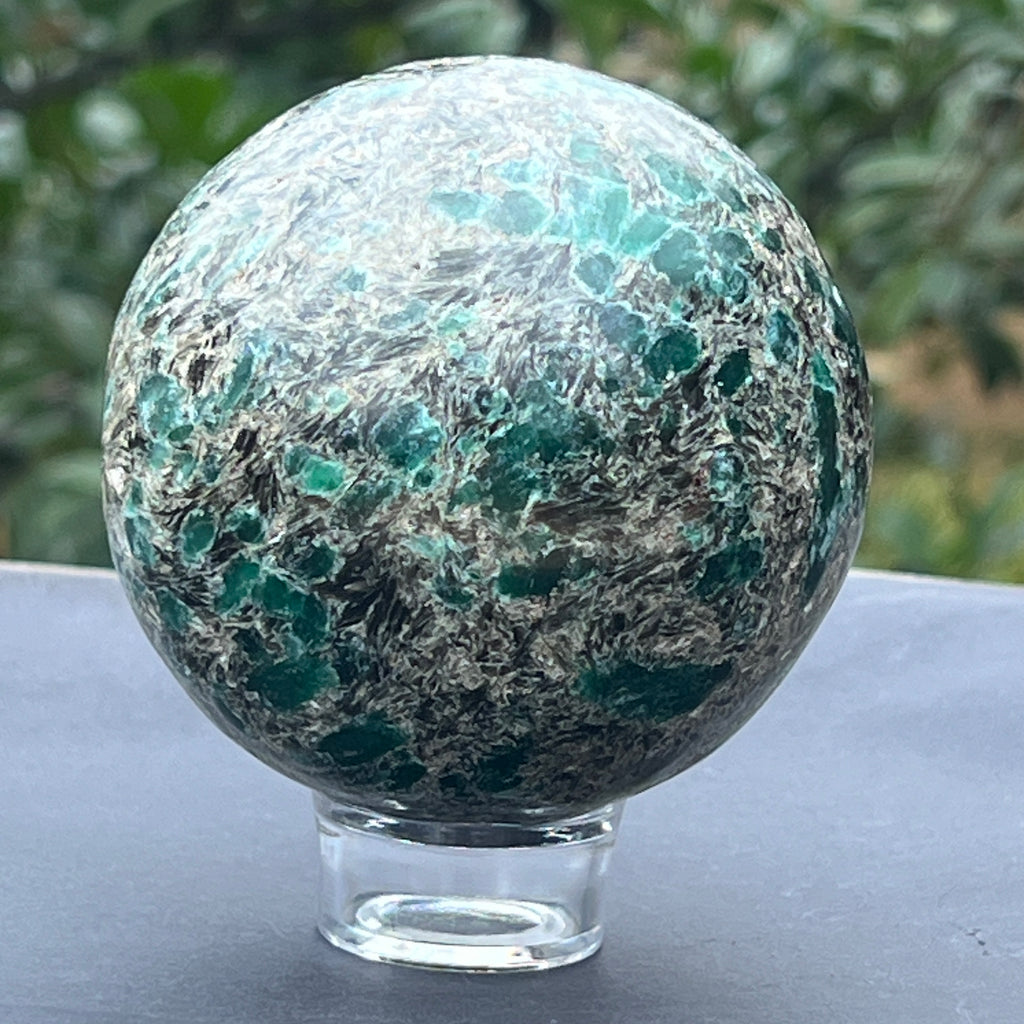 Sfera smarald in matrice model 7, pietre semipretioase - druzy.ro 3 