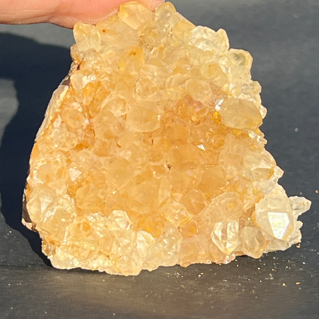 Cluster cuart lamaie Zambia, golden healer model 44, pietre semipretioase - druzy.ro 4 