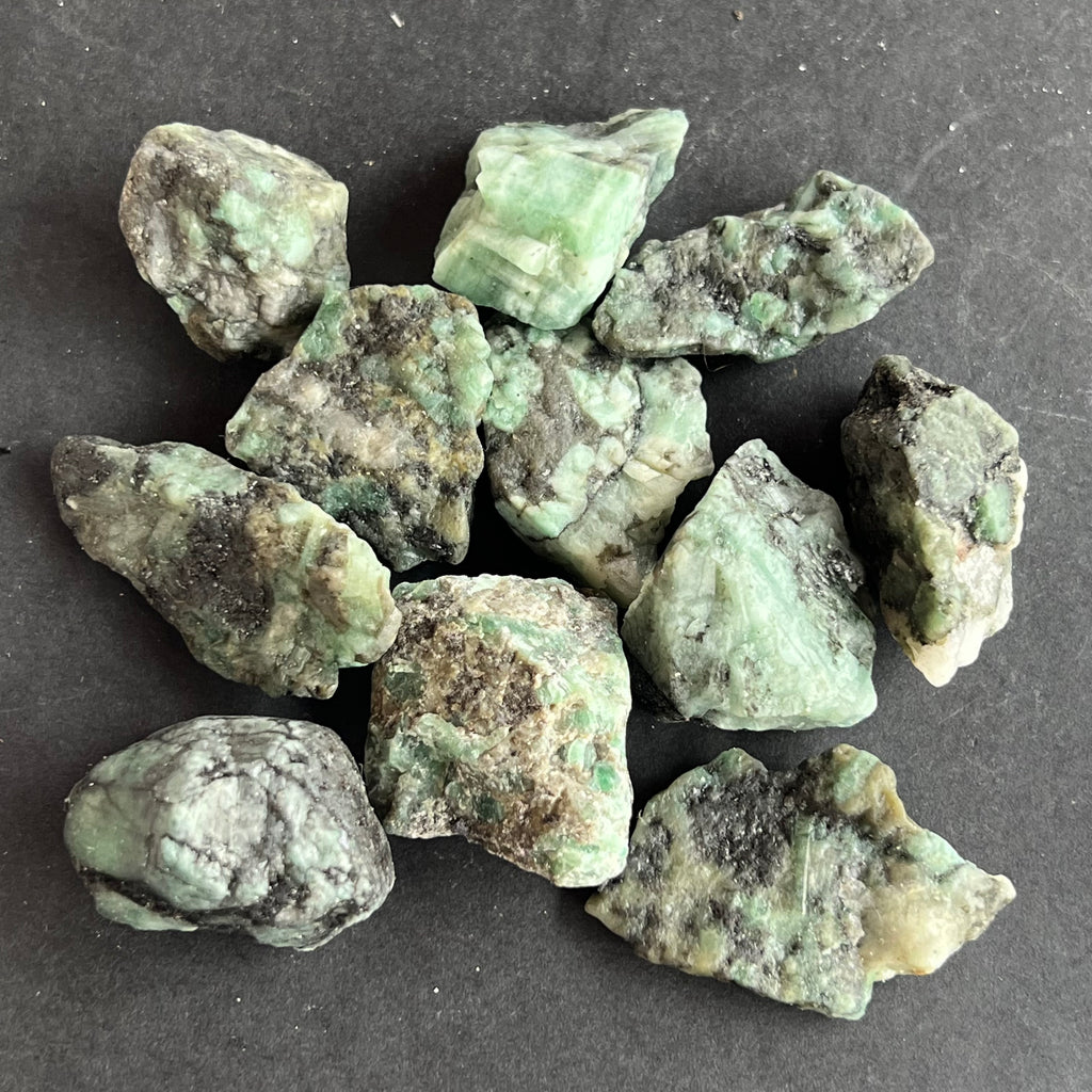 Smarald in matrice Columbia, druzy.ro, cristale 1