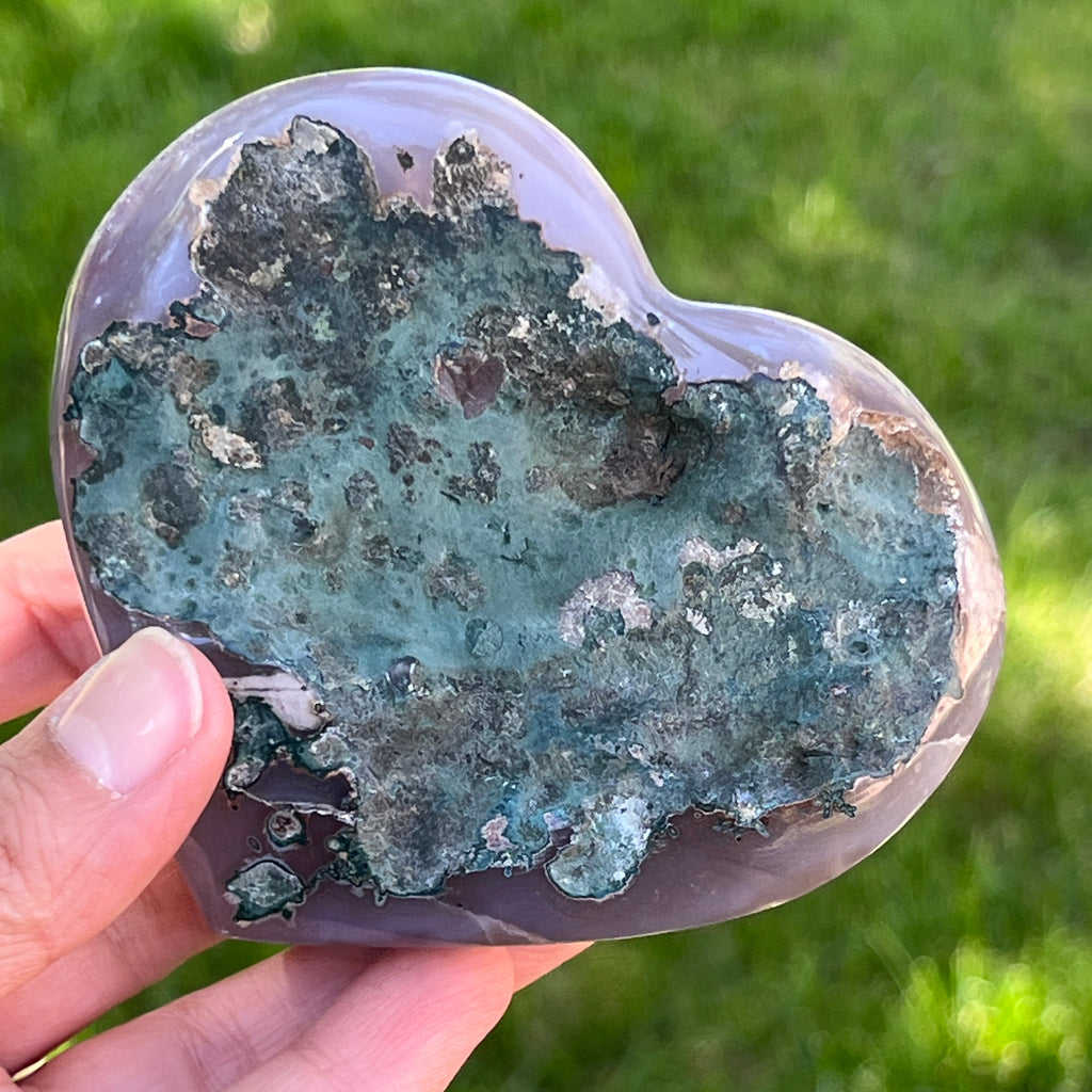 Inima ametist model 18, pietre semipretioase - druzy.ro 8 