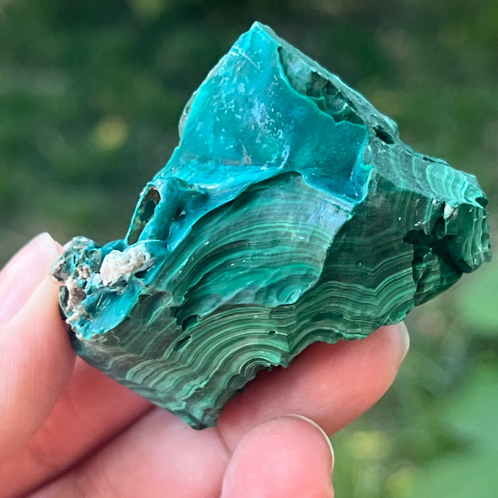 Malachit piatra bruta | Model 13, pietre semipretioase - druzy.ro 2 