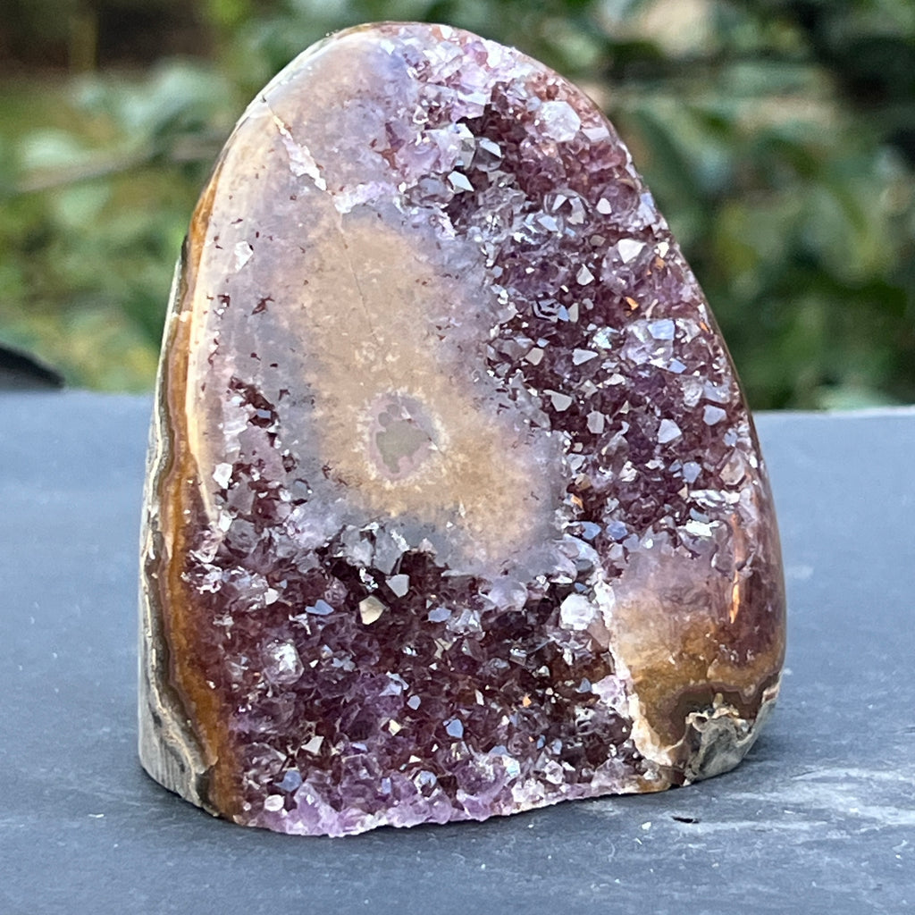 Ametist stalactit calitate +AAA, geoda ametist Uruguay, m10, pietre semipretioase - druzy.ro 4 