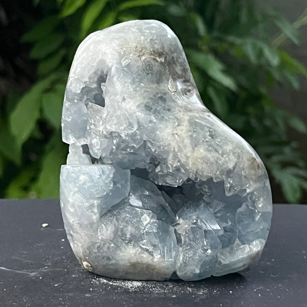 Sculptura celestit / celestina | Model 3, pietre semipretioase - druzy.ro 2 