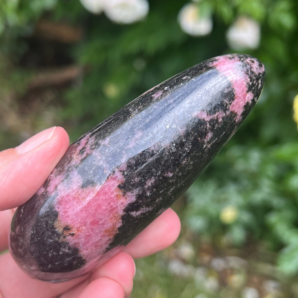 Bagheta masaj rodonit model 4, pietre semipretioase - druzy.ro 6 