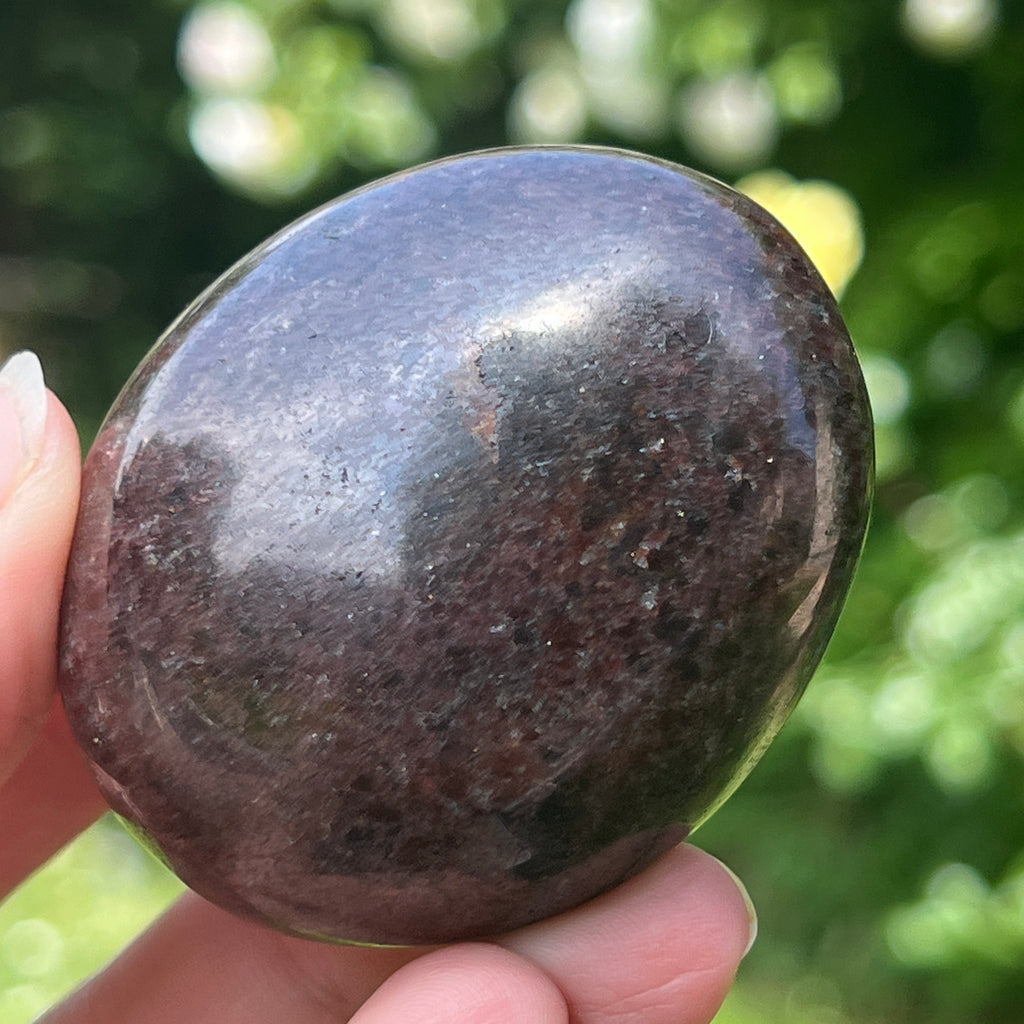 Granat palmstone model 11, pietre semipretioase - druzy.ro 2 