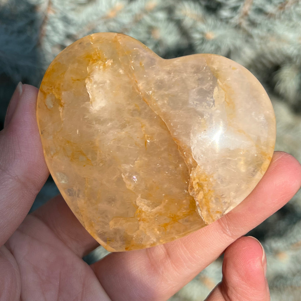 Inima golden healer, cuart lamaie model 4A/7, druzy.ro, cristale 3