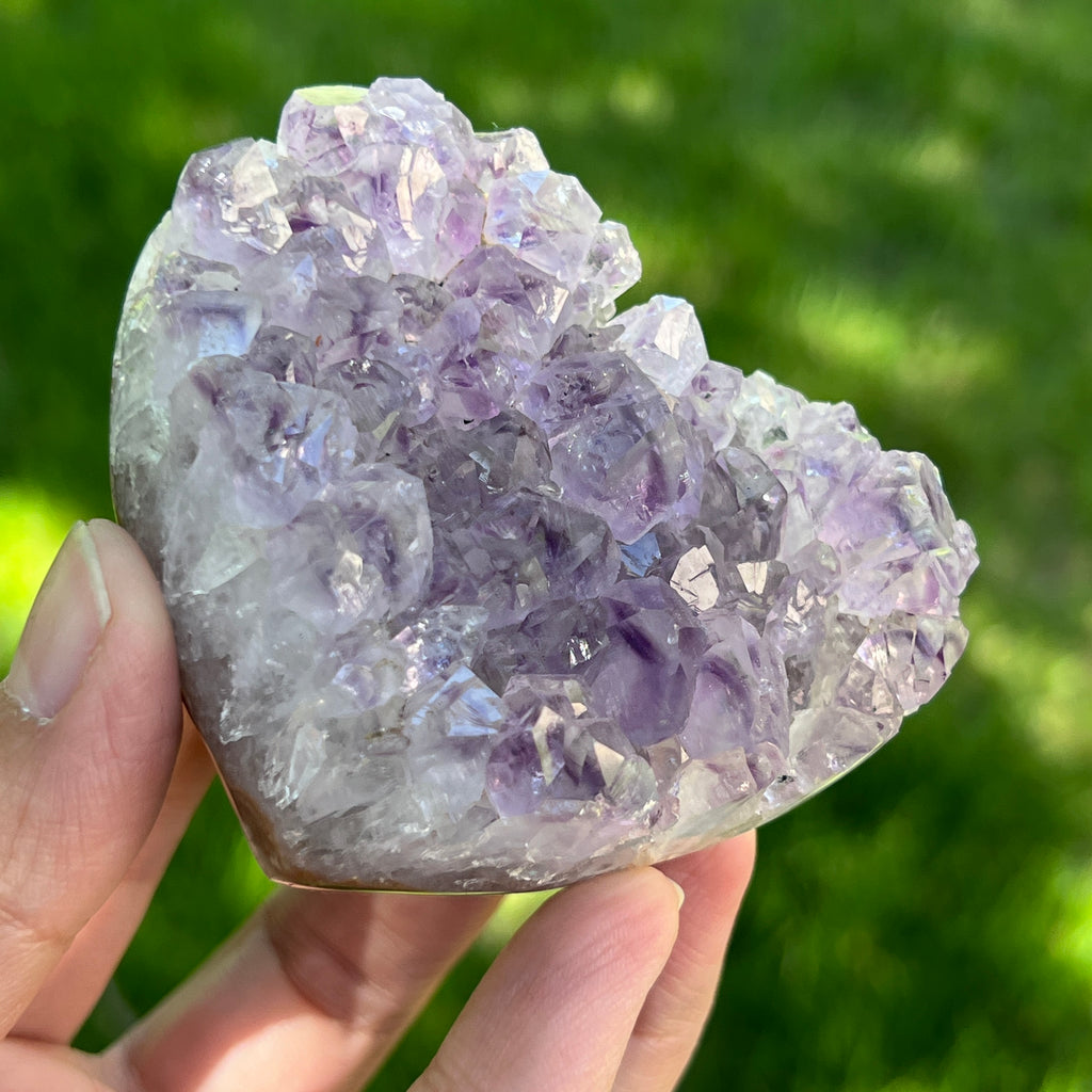 Inima ametist model 4, pietre semipretioase - druzy.ro 5 