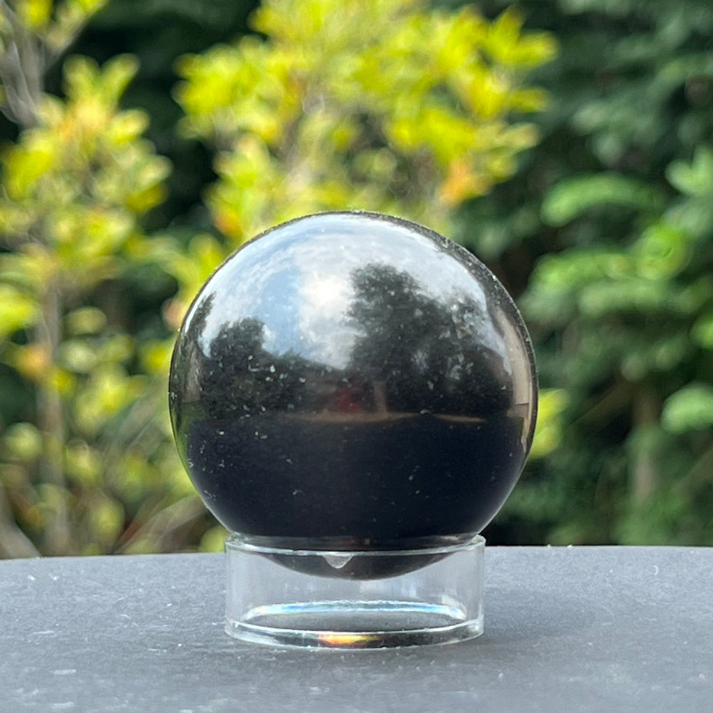 Bazalt sfera 4 cm, druzy.ro, cristale 2