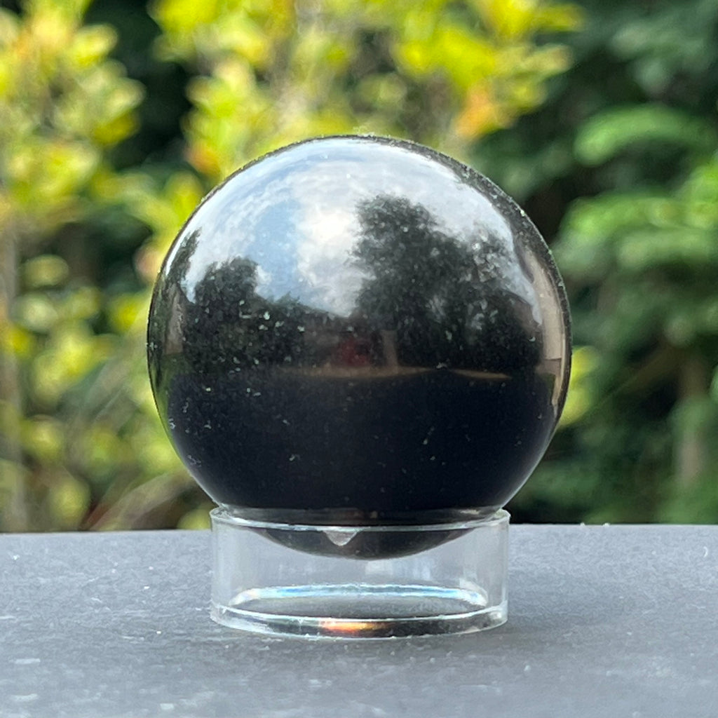 Bazalt sfera 4 cm, druzy.ro, cristale 1