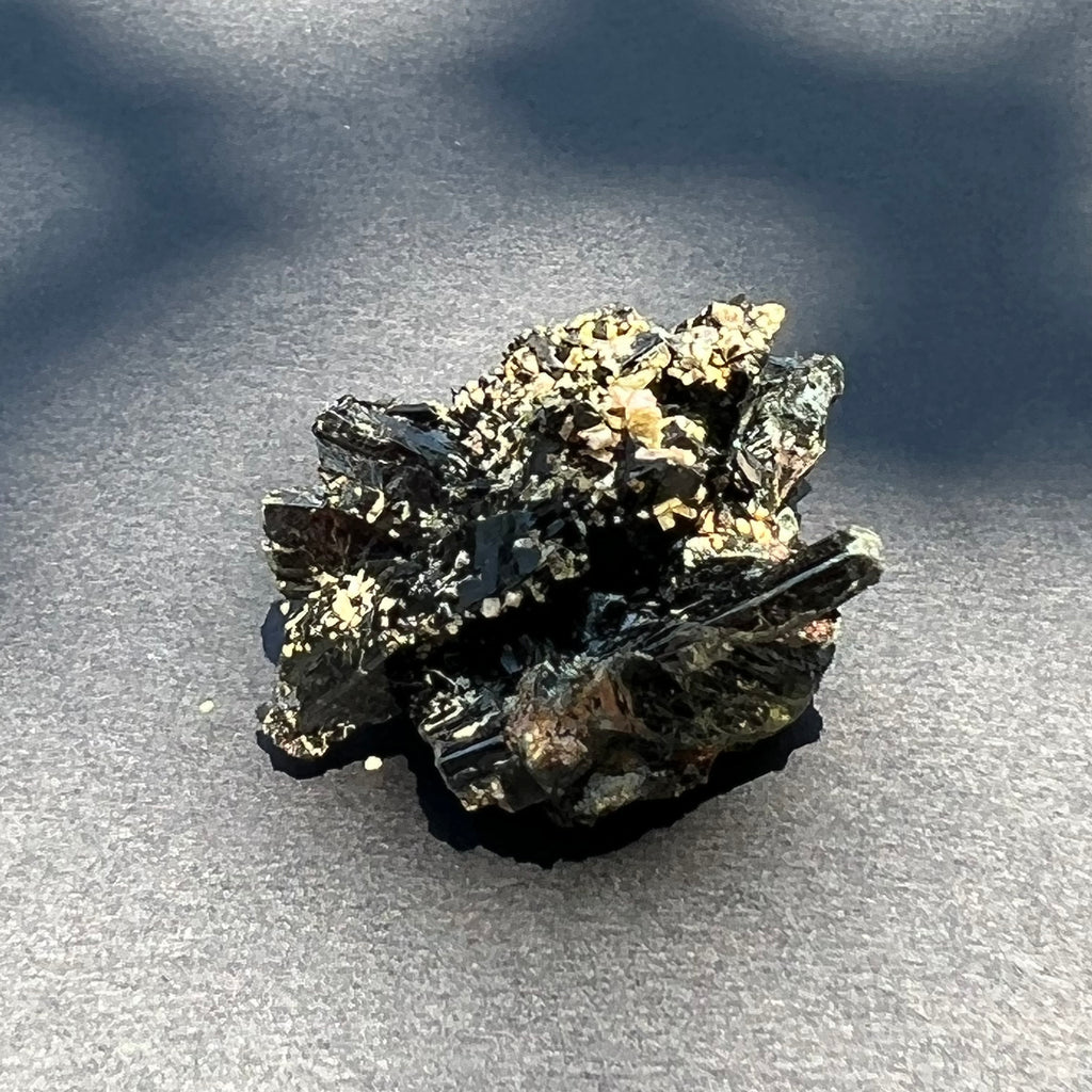 Cluster egirin mini cuart fumuriu/negru Zomba m1, druzy.ro, cristale 3