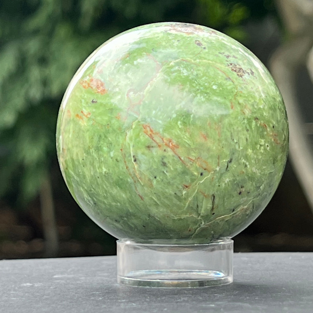 Crisopraz sfera m4, druzy.ro, cristale 2